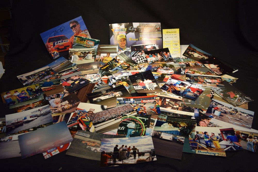 Stock Cars Racing Lot of over 90  Photos New England