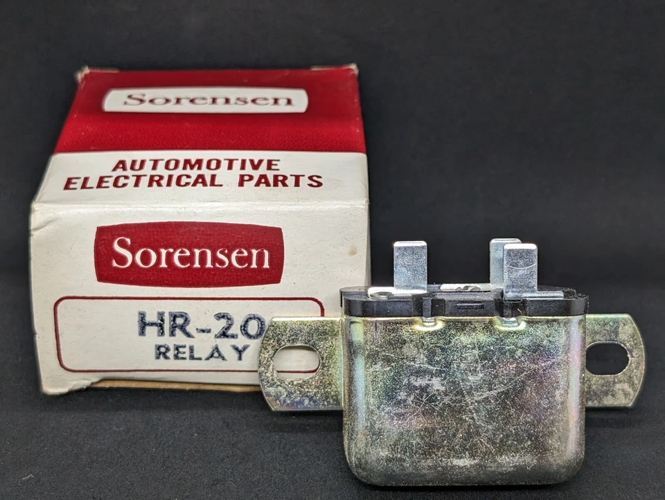 NORS 1957-63 FORD FAIRLANE 500 GALAXIE CUSTOM 300 RANCHERO FALCON 12V HORN RELAY - Image 3 of 4