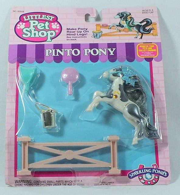 Vintage Kenner Littlest Pet Shop Pinto Pony G1 1994 for sale online eBay
