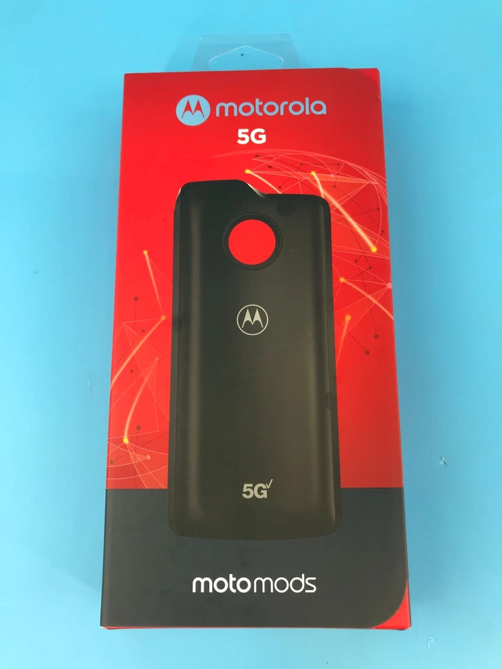 Motorola 5G Moto Mod Negro para Moto Z3 Moto Z4 Verizon Totalmente Nuevo Foto 3 de 3