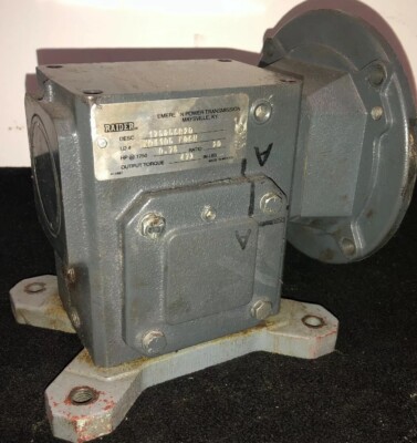 Emerson RAIDER 175Q56R20 SPEED REDUCER XD1155 F06N 20:1 RATIO. Our #1 ...
