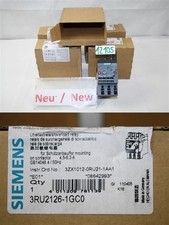 Siemens 3RU2126-1GC0 overload relay OVERLOAD RELAY 4.5-6.3 A