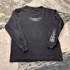 Vintage Orange County Choppers Shirt Mens Large Black Cotton Graphic Print Y2k