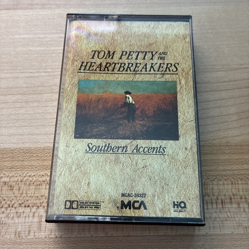 Tom Petty and The Heartbreakers Southern Accents cassette tape1985 