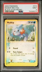 Mudkip 010 Black Star Promo Reverse Holo