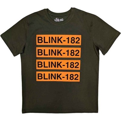 Blink-182 Log Repeat offiziell Männer T-Shirt Herren