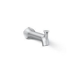 Kohler Occasion Wall-Mount 8" Bath Spout, Diverter Bathtub Spout Polished Chrome
