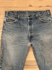 Vintage Levi s 20505 0217 Jeans Orange Tab 80s Denim Pants USA MADE Sz W35 L27