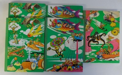 5x Lurchis Gesammelte Abenteuer Nr. 1-3 - Salamander AG - Z. Gut Erhalten