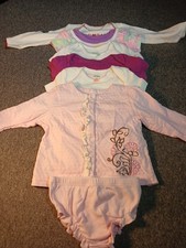 carter baby girl clothes 9 Mo. Set Of 6 Varie...