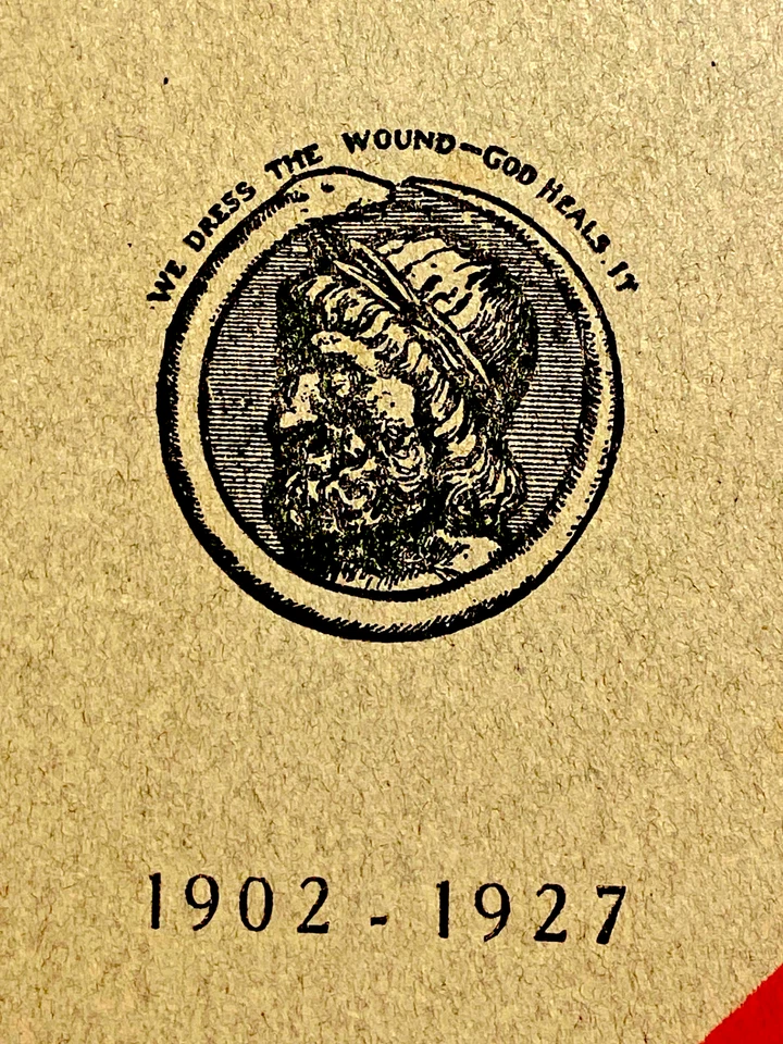 Rare 1927 Harvard Medical School Aesculapian Club 1902–1927 Booklet Ephemera - Image 2 of 4