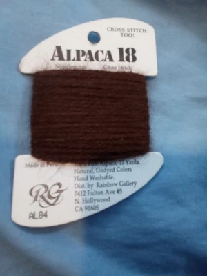 Rainbow Gallery Alpaca 18 thread - You choose