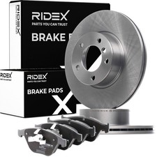 RIDEX Bremsenset Vorne Bremsscheiben Beläge für BMW 3 Touring (E91) 3 Limousine