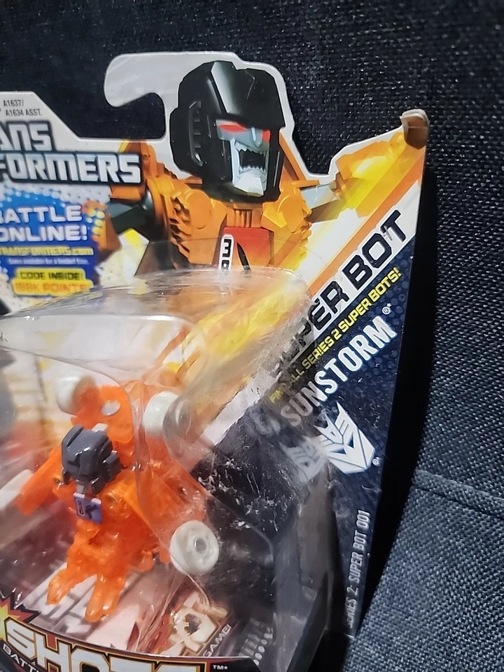 Transformers Bot Shots SUNSTORM Series 2 SUPER BOT Hasbro 2012 - BRAND NEW - Image 2 of 4