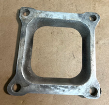 Used After Market 12 Carburetor Dominator To Square Bore Spacer Adaptor Plate Used After Market 12 Carburetor Dominator To Square Bore Spacer Adaptor Plate
