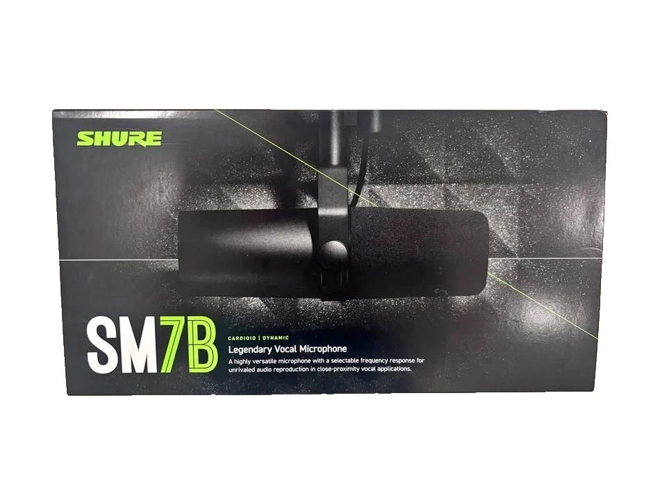 Shure SM7B Cardioid Dynamic Vocal Microphone for sale online | eBay