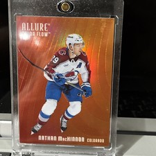 2025-26 Upper Deck Allure - Color Flow Nathan MacKinnon #CF-20 Red Orange