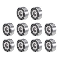 1614-2RS Deep Groove Ball Bearings 10 PCS 3/8"x1-1/8"x3/8" Double Sealed