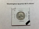 1935 Washington Silver Quarter 25 Cent US Coin from Philadelphia Mint 082325 36c