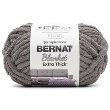 Bernat Decke extra dick 600g - dunkelgrau - 161062B-62009