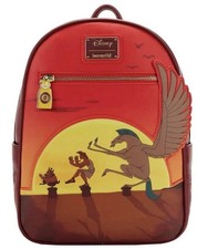 Loungefly Disney Hercules 25th Anniversary Sunset Mini Backpack NWT