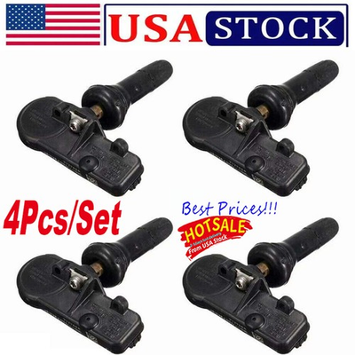 #ad 4Pcs TPMS Tire Pressure Sensors Kit 28103AJ00A 28103SA001 for Subaru WRX $26.99