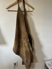 Barnstable Brown Suede Schooling Chaps Size Medium