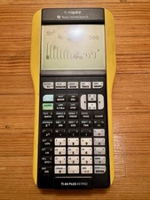 Texas Instrument TI Nspire Ti 84 Plus Keypad Graphing Calculator Yellow School 