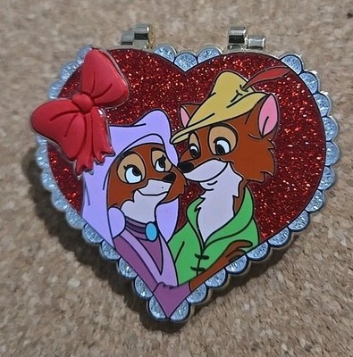 DSF DSSH ROBIN HOOD MAID MARIAN VALENTINE CHOCOLATE HEART BOX LE 300 PIN