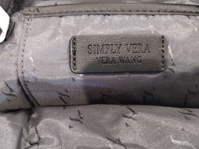 Simply Vera Vera Wang Black Mini Backpack | eBay