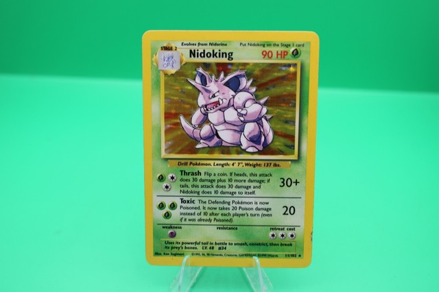 Nidoking #11 (Base Set (1999))