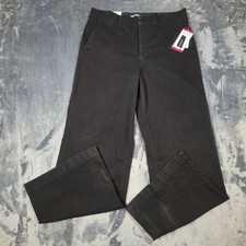Nine West Jeans Womens Wide Leg Trouser Black Pants SDNWB3327 Size 14