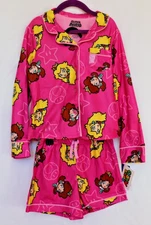 *NEW w/ tags* Super Mario Princess Peach+Daisy 2-PC Pajama Set, Size 6/6X