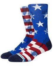 Stance Mens The Navy Banner Crew Socks - A556a21ban - Nvy Large
