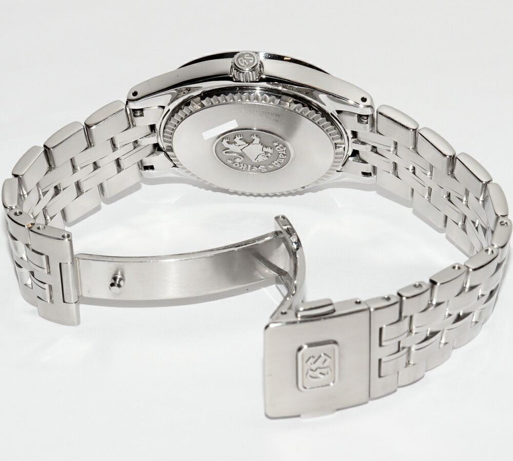 Grand Seiko SBGT015 Watch Quartz SS Silver Dial 37mm Vintage Stainless image 3