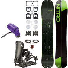 SET NITRO 2025: Doppleganger 156cm splitboard + Vertical ST bindings LIST: 1840€