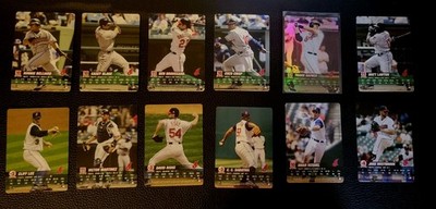 2005 Mlb Showdown CLEVELAND INDIANS Set 12/12 Including Travis HAFNER FOIL