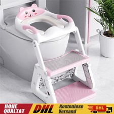 Kinder Toilettentrainer mit Treppe Toilettensitz WC Aufsatz Toilettenaufsatz