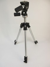Bogen 3001 Professional Tripod With Adjustable Head Aluminum