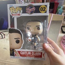 Funko Pop! Caitlin Clark Indiana Fever WNBA Autographed Figurine
