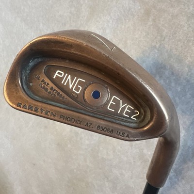 Ping Eye 2 Beryllium Copper Single 7 Iron Blue Dot Grafalloy Prologic R Flex RH