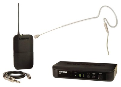 Shure BLX14 T11 Instrument Funksystem Set mit HS-11 Headset Mikrofon Bühne Vocal