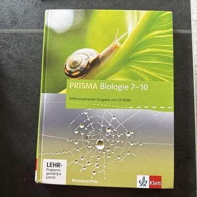 Prisma Biologie 7-10    Differenzierende Ausgabe mit CD-Rom   isbn 9783120683827