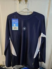 Aqua Lung Rashguard Long Sleeves Grey S NWT