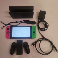 Nintendo Switch Console Replacement Kickstand New Joysticks In Joycons.