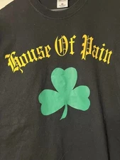 House Of Pain Shamrock Black Short Sleeve Unisex T-shirt Vtg S-5XL WA1730