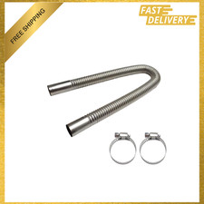 Stainless Steel Exhaust Hose 1 Inch Diameter Flexible Tank Diesel Heater Stainless Steel Exhaust Hose 1 Inch Diameter Flexible Tank Diesel Heater