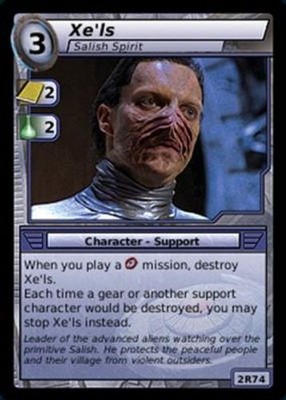 Xe'ls, Salish Spirit - System Lords - Stargate TCG