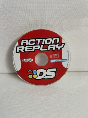 Action Replay DS Nintendo Cheatmodul European Data Disc