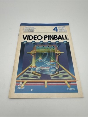 Atari 2600 Anleitung Video Pinball